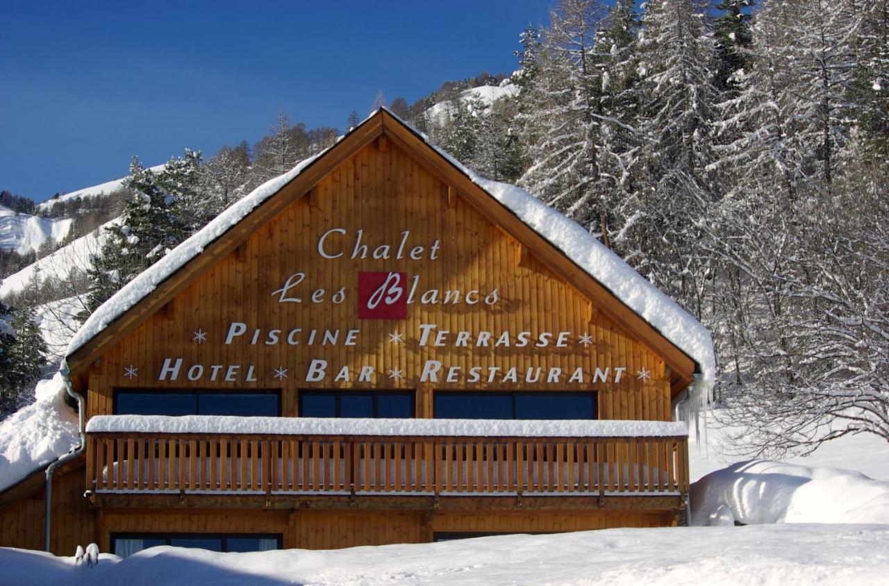 Chalet Hotel Les Blancs Pra Loup Buitenkant foto